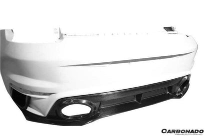 Carbonado 2019-2023 Porsche 911 992 Carrera  S  4  4S  Targa  Cabriolet Turbo Style Rear Bumper