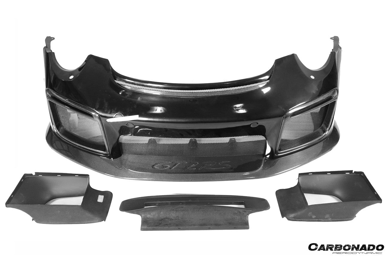 Carbonado 2013-2019 Porsche 991 Turbo    S GT2RS Style Front Bumper and Fender