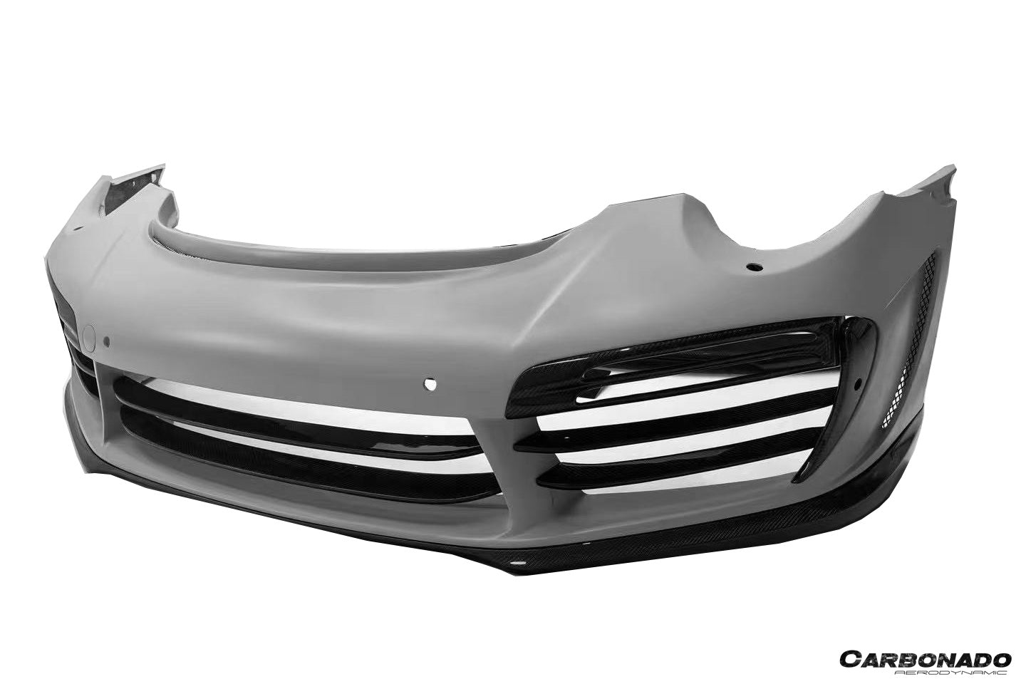 Parachoques delantero estilo TP para Porsche 911 991.2 Turbo s Carbonado 2016-2019