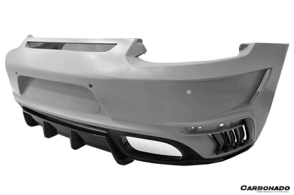 Carbonado 2016-2019 Porsche 911 991.2 Turbo s TP Style Rear Bumper