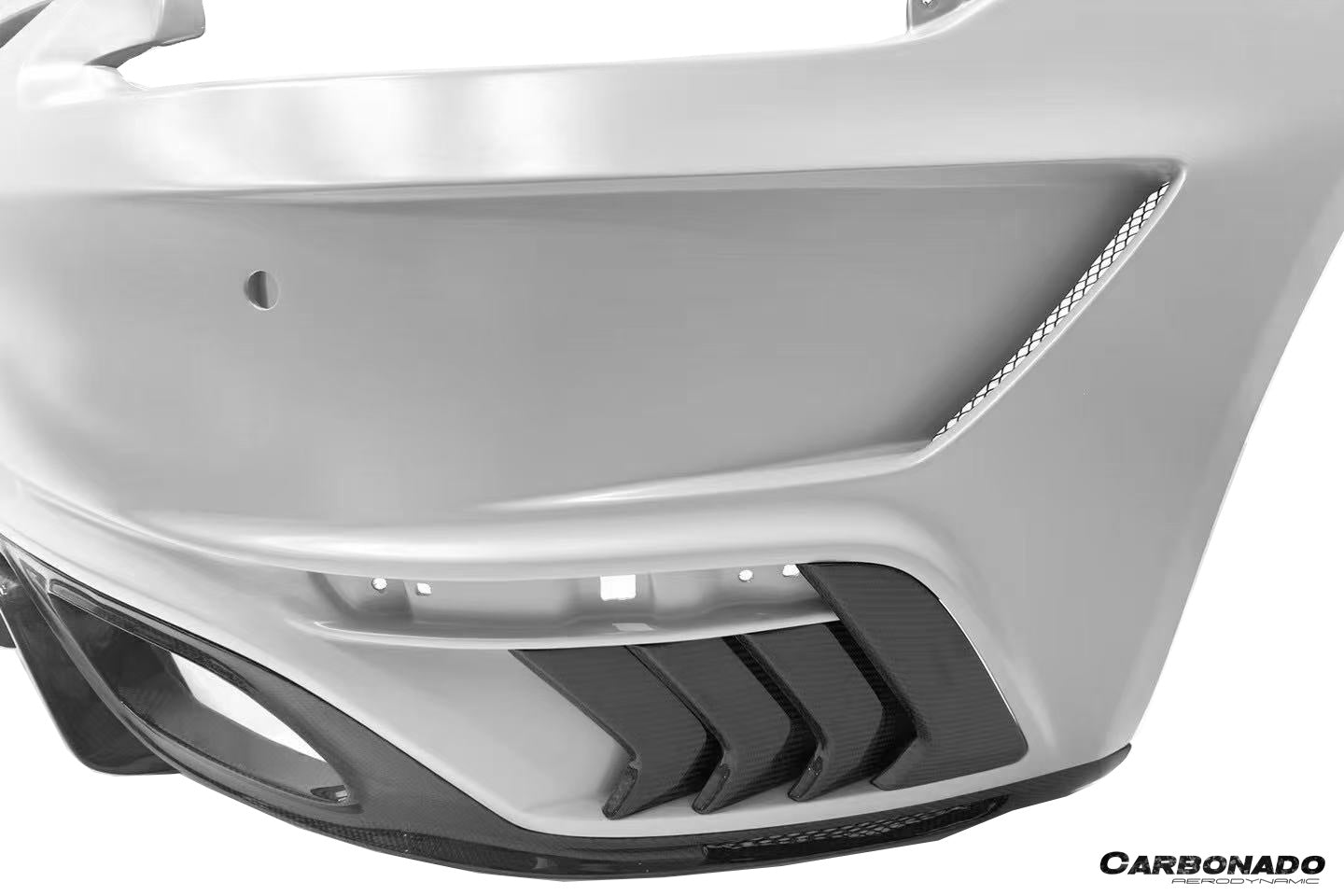 Carbonado 2016-2019 Porsche 911 991.2 Turbo s TP Style Rear Bumper