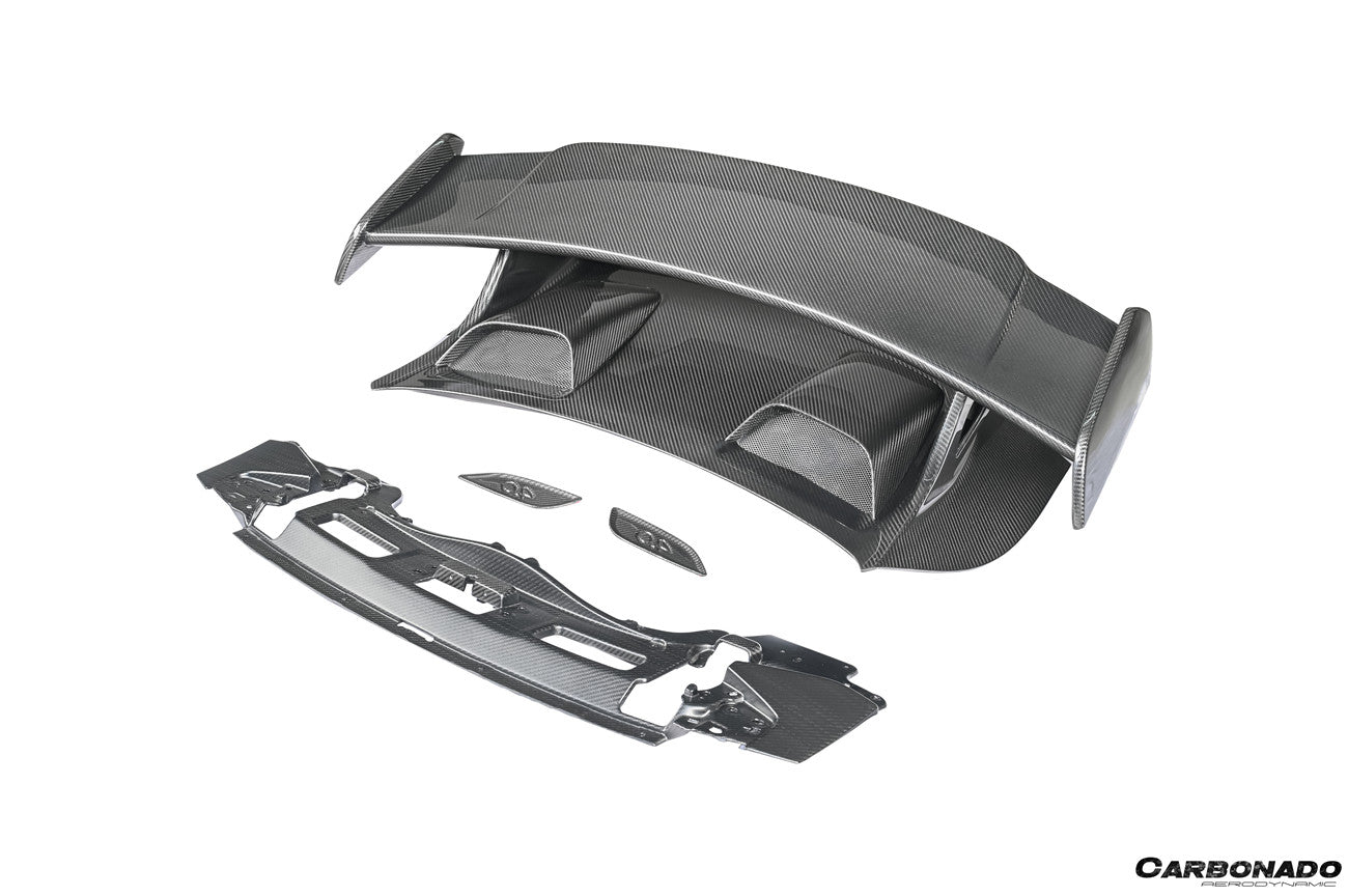 Carbonado Aero 2013-2019 Porsche Carrera 911 991.2 Autoclave Carbon Fiber Trunk Spoiler Wing Carbonado (GT3) Fits: 4, S, 4S, GTS, 4 GTS