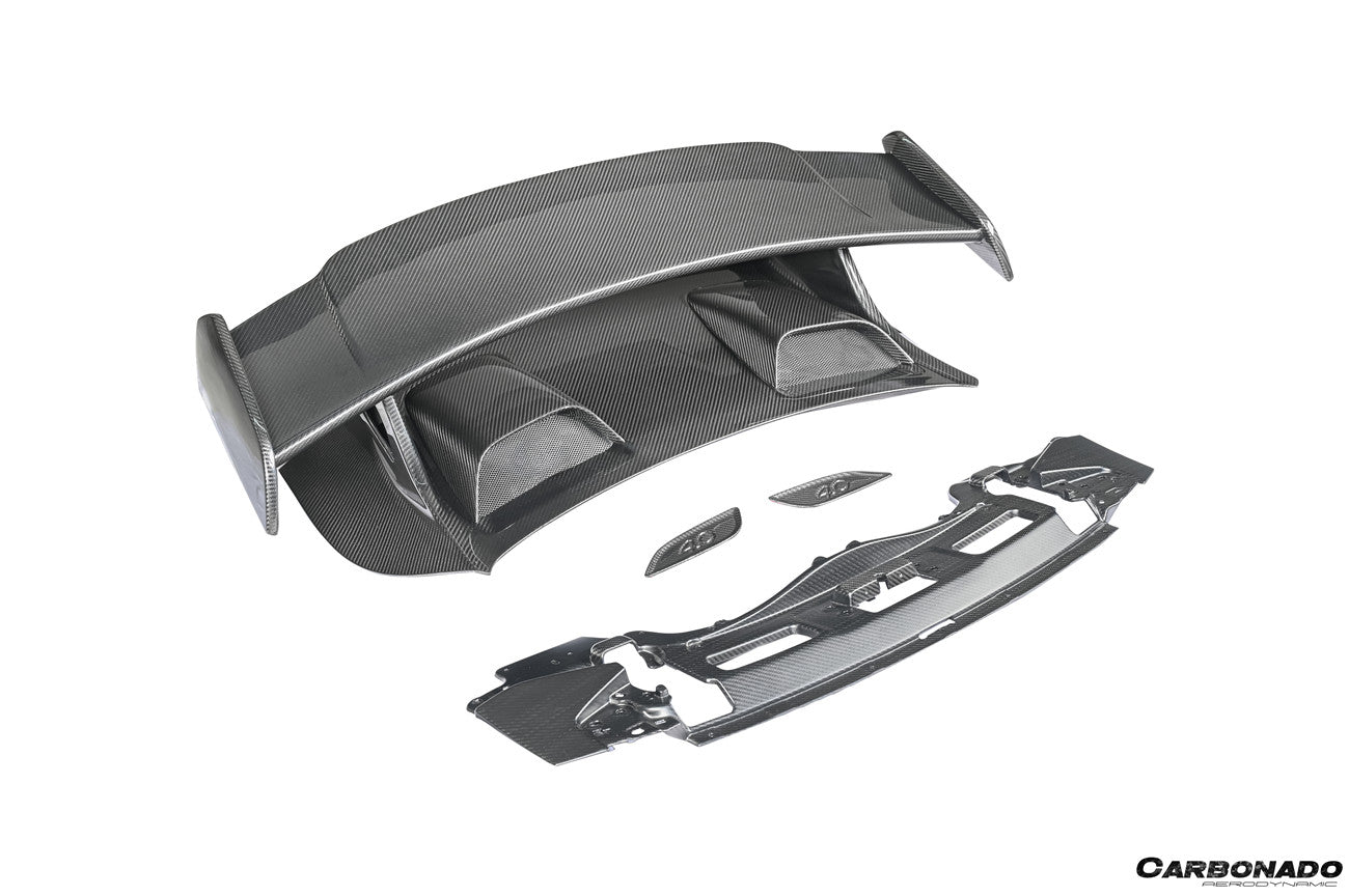Carbonado Aero 2013-2019 Porsche Carrera 911 991.2 Autoclave Carbon Fiber Trunk Spoiler Wing Carbonado (GT3) Fits: 4, S, 4S, GTS, 4 GTS