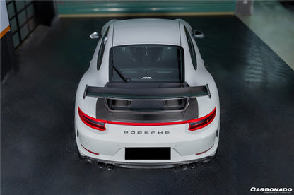 Carbonado Aero 2013-2019 Porsche Carrera 911 991.2 Autoclave Carbon Fiber Trunk Spoiler Wing Carbonado (GT3) Fits: 4, S, 4S, GTS, 4 GTS