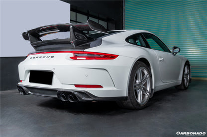 Carbonado Aero 2013-2019 Porsche Carrera 911 991.2 Autoclave Carbon Fiber Trunk Spoiler Wing Carbonado (GT3) Fits: 4, S, 4S, GTS, 4 GTS
