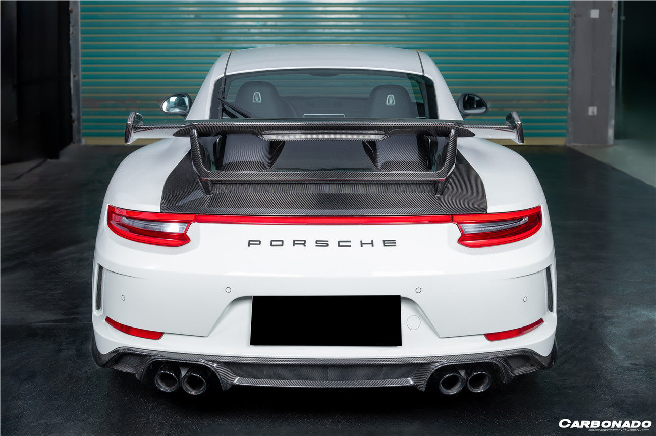 Carbonado Aero 2013-2019 Porsche Carrera 911 991.2 Autoclave Carbon Fiber Trunk Spoiler Wing Carbonado (GT3) Fits: 4, S, 4S, GTS, 4 GTS