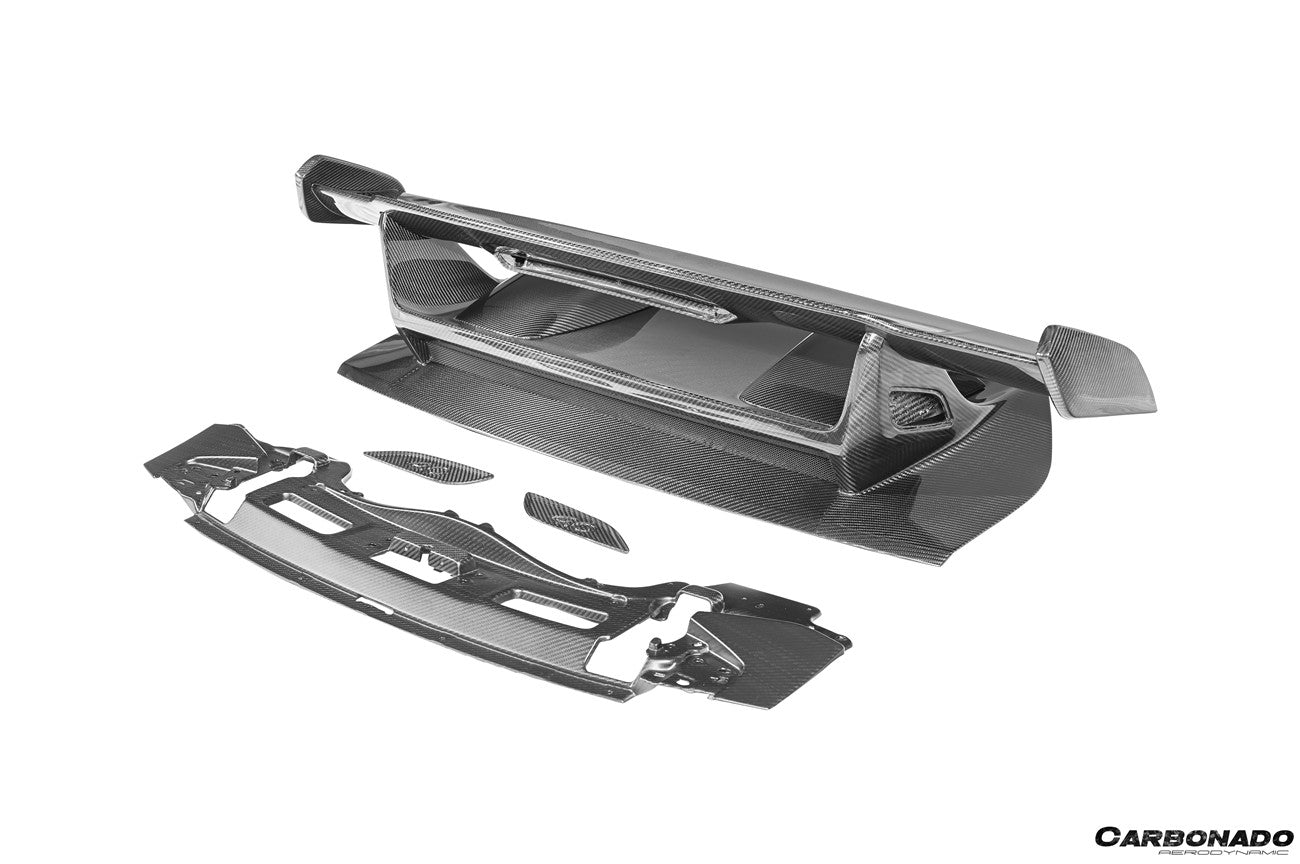 Carbonado Aero 2013-2019 Porsche Carrera 911 991.2 Autoclave Carbon Fiber Trunk Spoiler Wing Carbonado (GT3) Fits: 4, S, 4S, GTS, 4 GTS