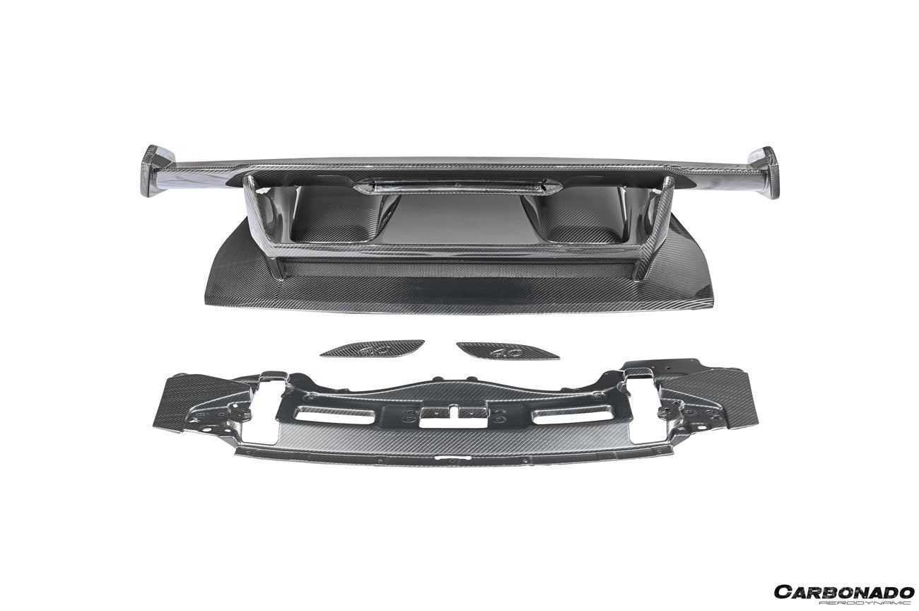 Carbonado Aero 2013-2019 Porsche Carrera 911 991.2 Autoclave Carbon Fiber Trunk Spoiler Wing Carbonado (GT3) Fits: 4, S, 4S, GTS, 4 GTS