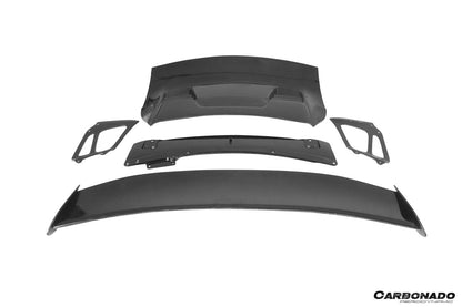 Alerón de maletero estilo Porsche 911 991.1 Carrera S 4S GT3RS Carbonado 2012-2015