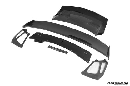 Alerón de maletero estilo Porsche 911 991.1 Carrera S 4S GT3RS Carbonado 2012-2015