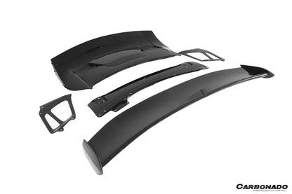 Alerón de maletero estilo Porsche 911 991.1 Carrera S 4S GT3RS Carbonado 2012-2015