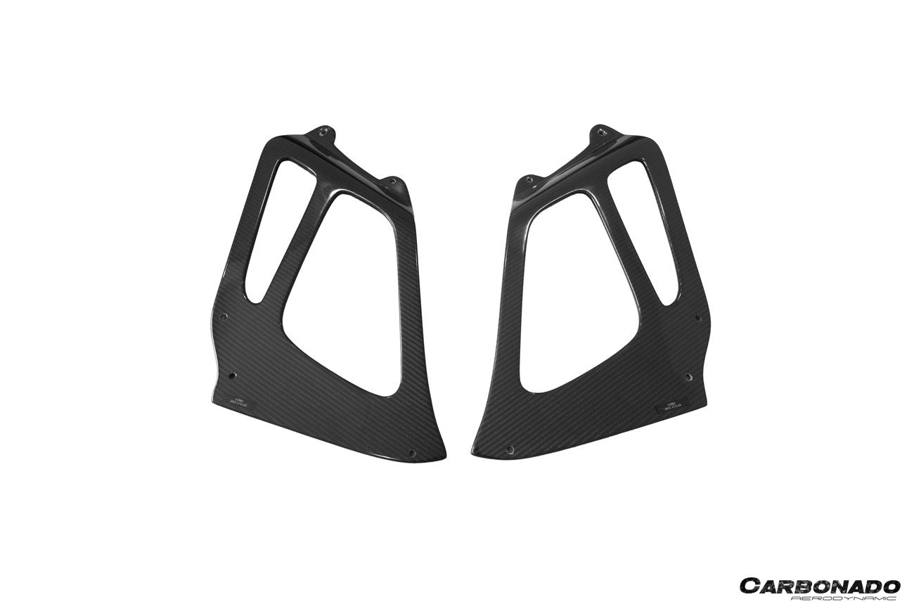 Alerón de maletero estilo Porsche 911 991.1 Carrera S 4S GT3RS Carbonado 2012-2015