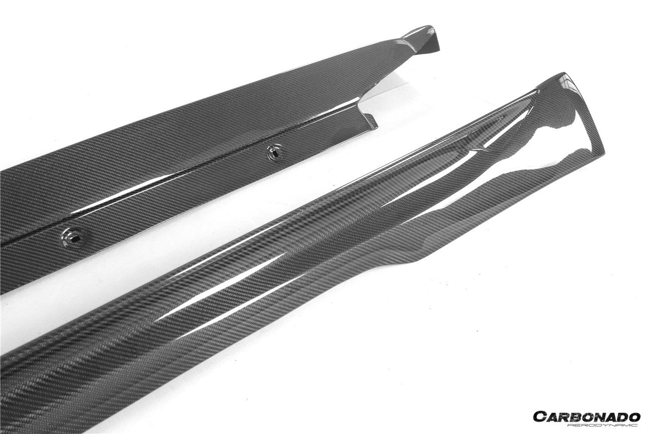 Carbonado 2005-2012 Porsche Cayman Boxster 987 TA Style Side Skirts