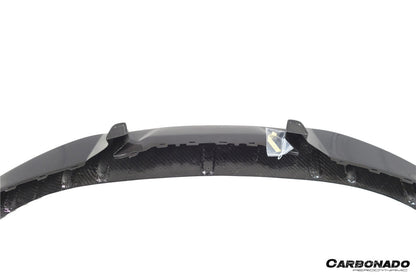 Borde delantero de fibra de carbono estilo CADO para Porsche Taycan 4 4S GTS TURBO 2019-2023