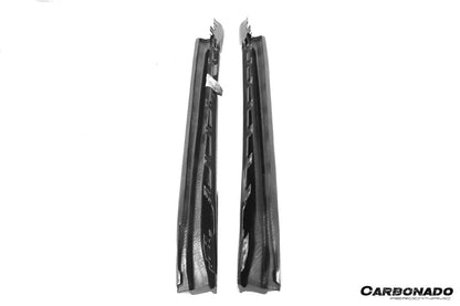 Carbonado 2019-2023 Porsche Taycan 4 4S GTS TURBO CADO Style Side Skirts