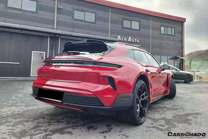 Carbonado Aero 2020-2024 Porsche Taycan 9J1.1 Front Bumper Carbonado (9J1.2 Turbo GT) | Fits 4, 4S, GTS, Turbo, Turbo S, ST, CT, Sport Turismo