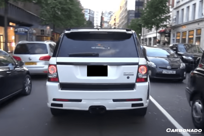 Carbonado 2010-2012 Land Rover Range Rover Sport M Style Mid-Exhaust Rear Lip