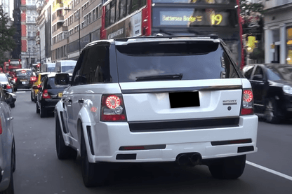 Carbonado 2010-2012 Land Rover Range Rover Sport M Style Mid-Exhaust Rear Lip