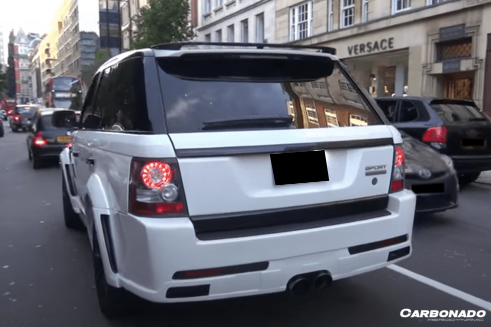Carbonado 2010-2012 Land Rover Range Rover Sport M Style Mid-Exhaust Rear Lip