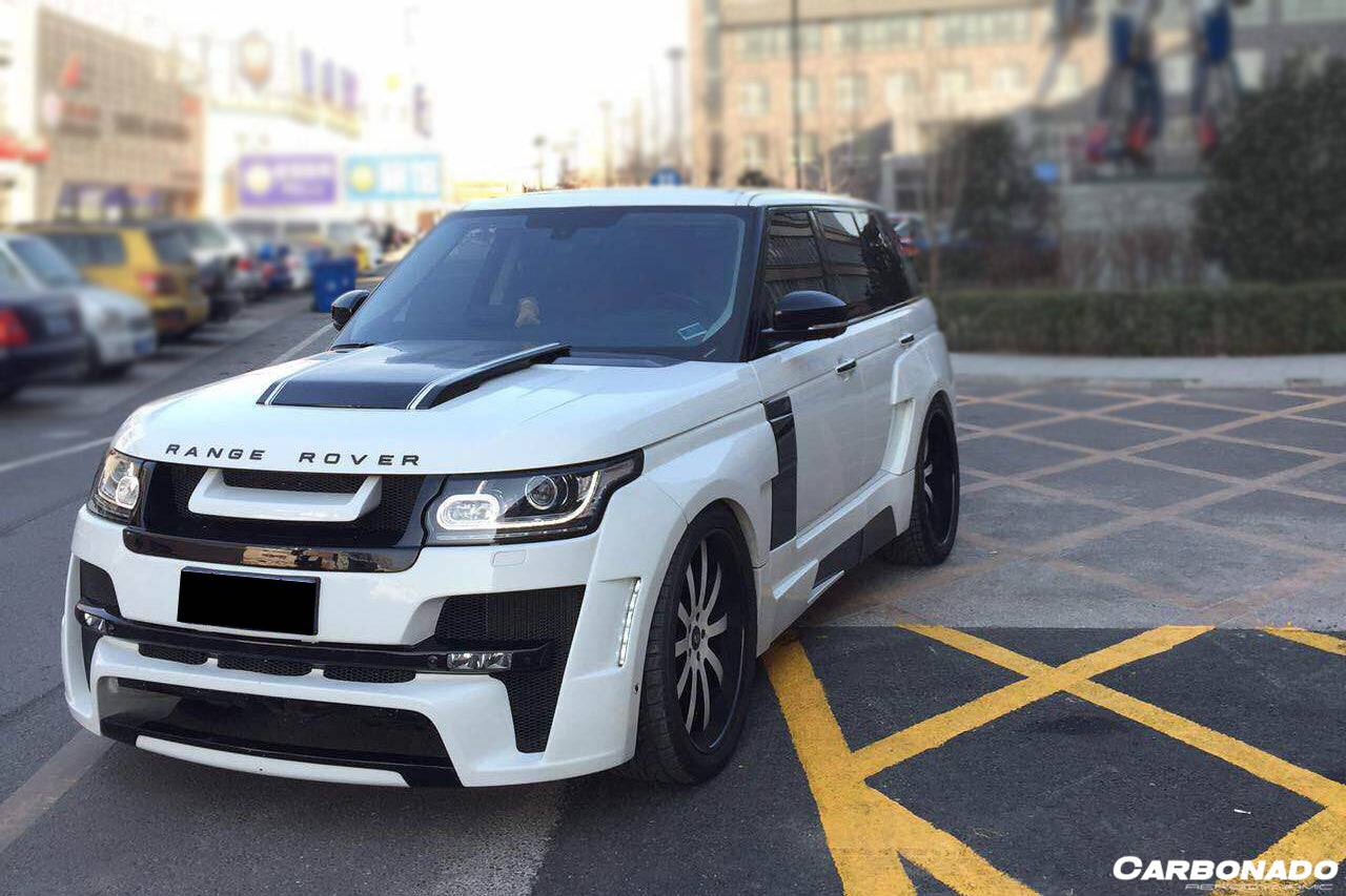 Carbonado 2013-2016 Land Rover Range Rover Vogue HM style Hood Cover