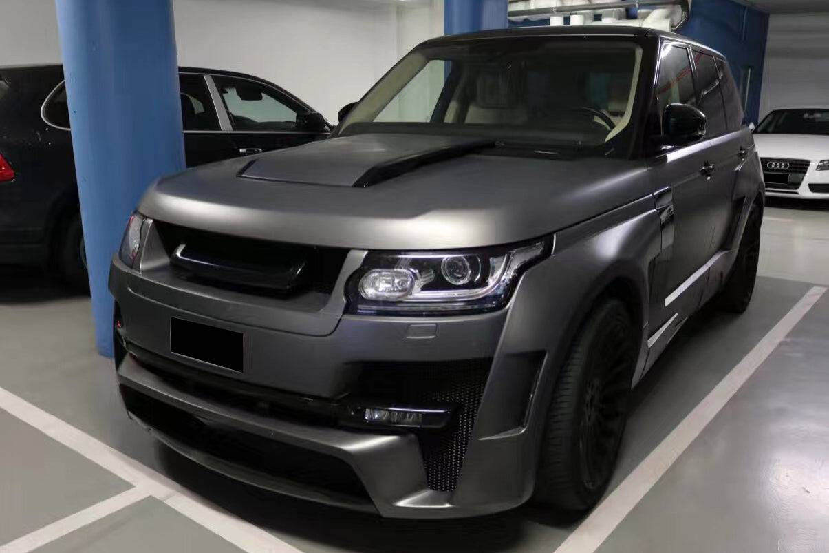 Kit de carrocería ancha completa estilo HM para Land Rover Range Rover Vogue Carbonado 2013-2017
