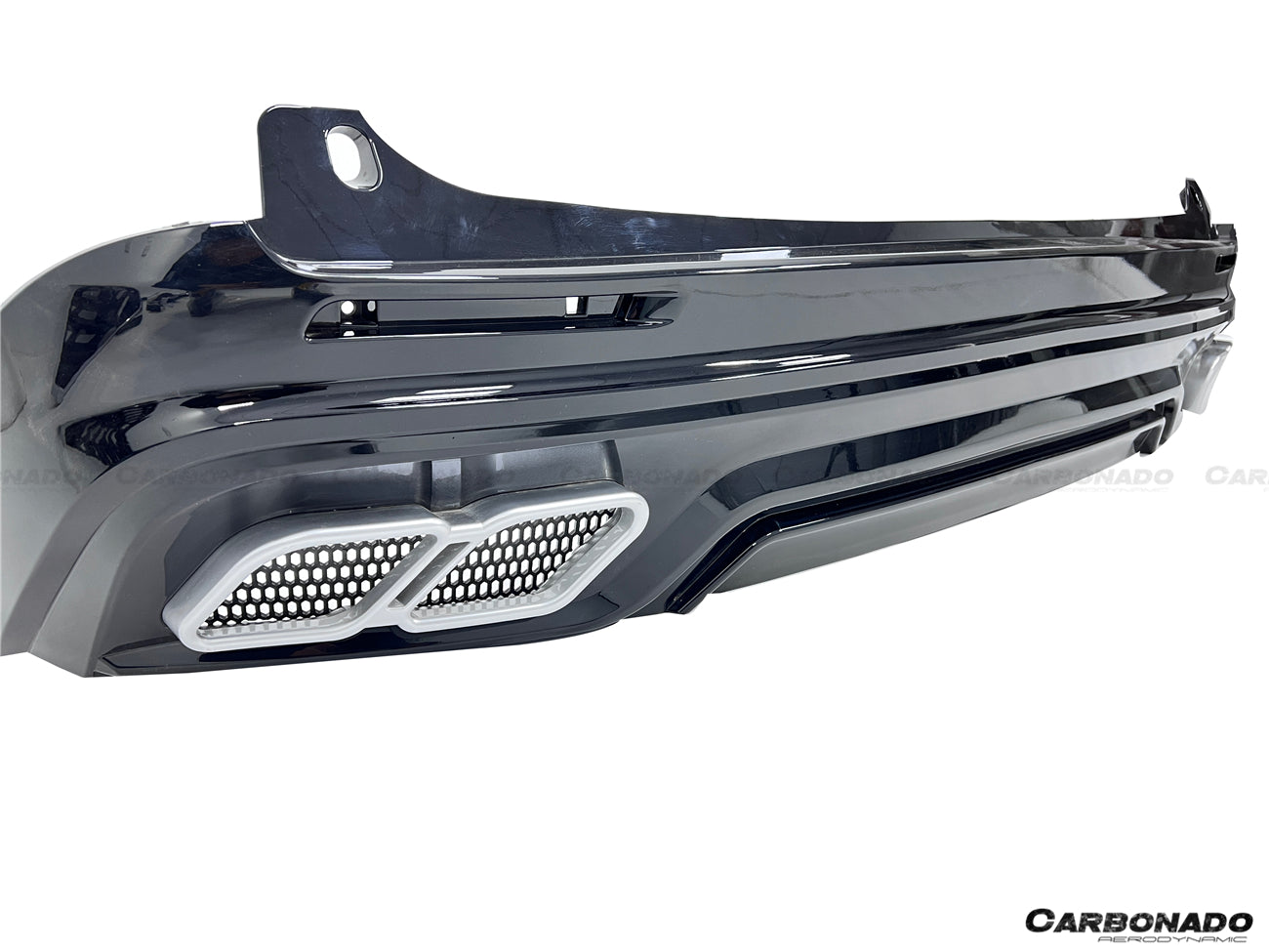 Carbonado Thunder Style Plastic Rear Diffuser with Tips | 2021-UP Toyota Sienna