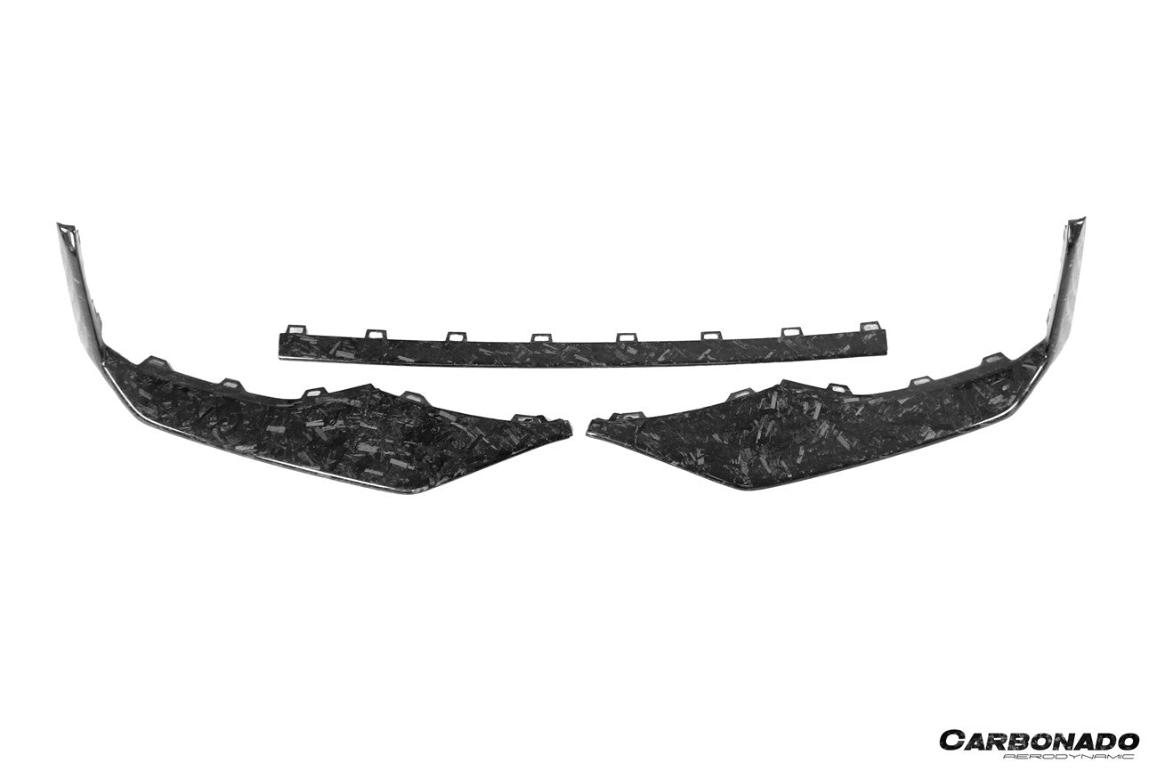 Borde embellecedor de parachoques delantero DarwinPRO 2017-2019 Audi RS4 B9