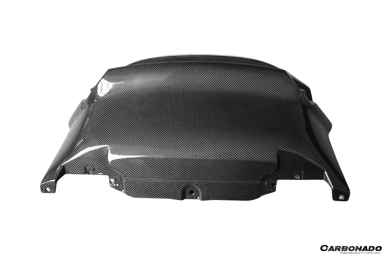 Carbonado 2015-2020 Ferrari 488 GTB Spider Dry Carbon Fiber Front Air Splitter