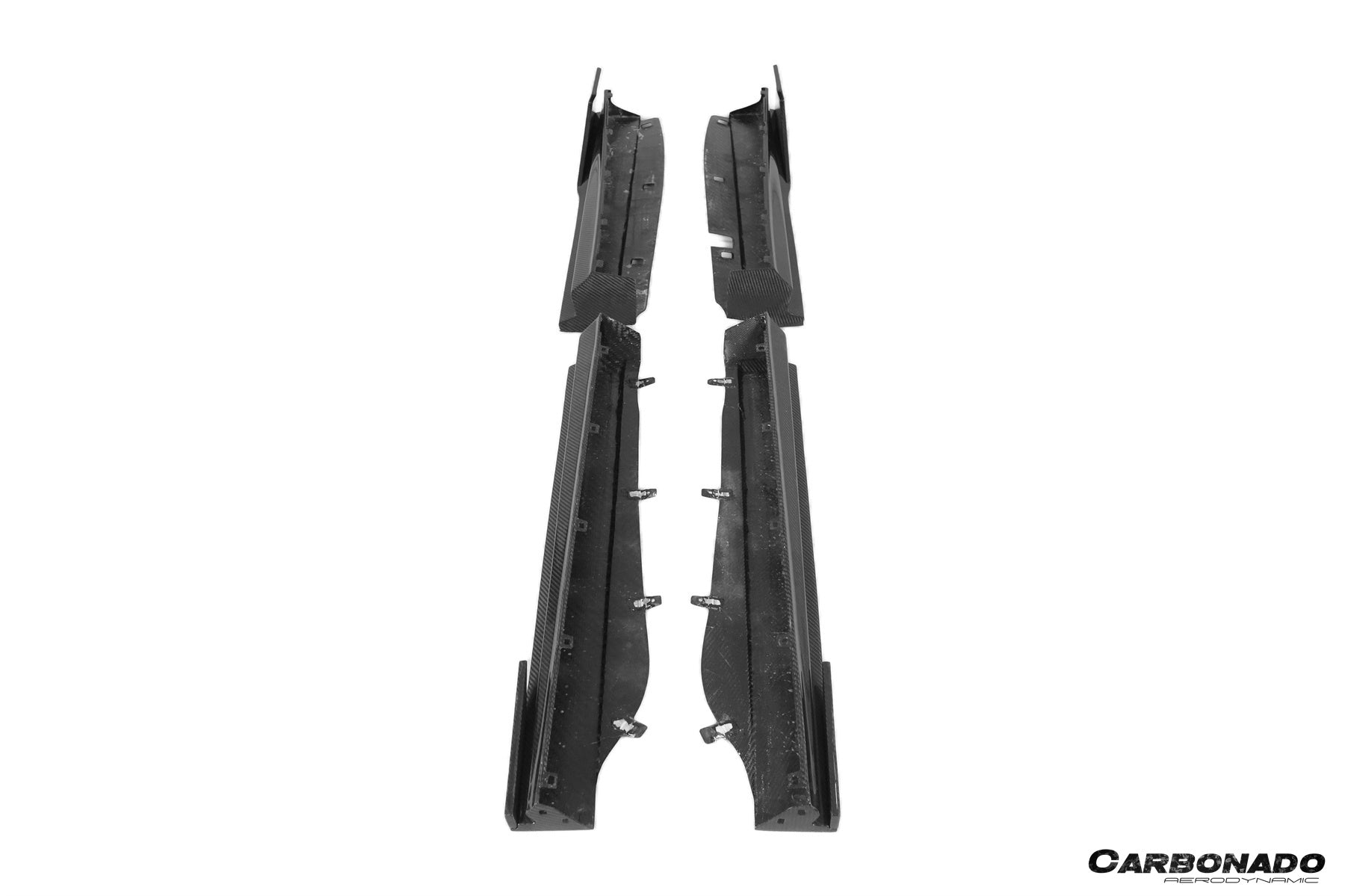 Carbonado 2020-2023 McLaren GT WP Style DRY Carbon Fiber Side Skirts