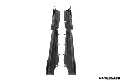 Carbonado 2020-2023 McLaren GT WP Style DRY Carbon Fiber Side Skirts