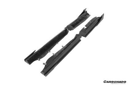 Carbonado 2020-2023 McLaren GT WP Style DRY Carbon Fiber Side Skirts