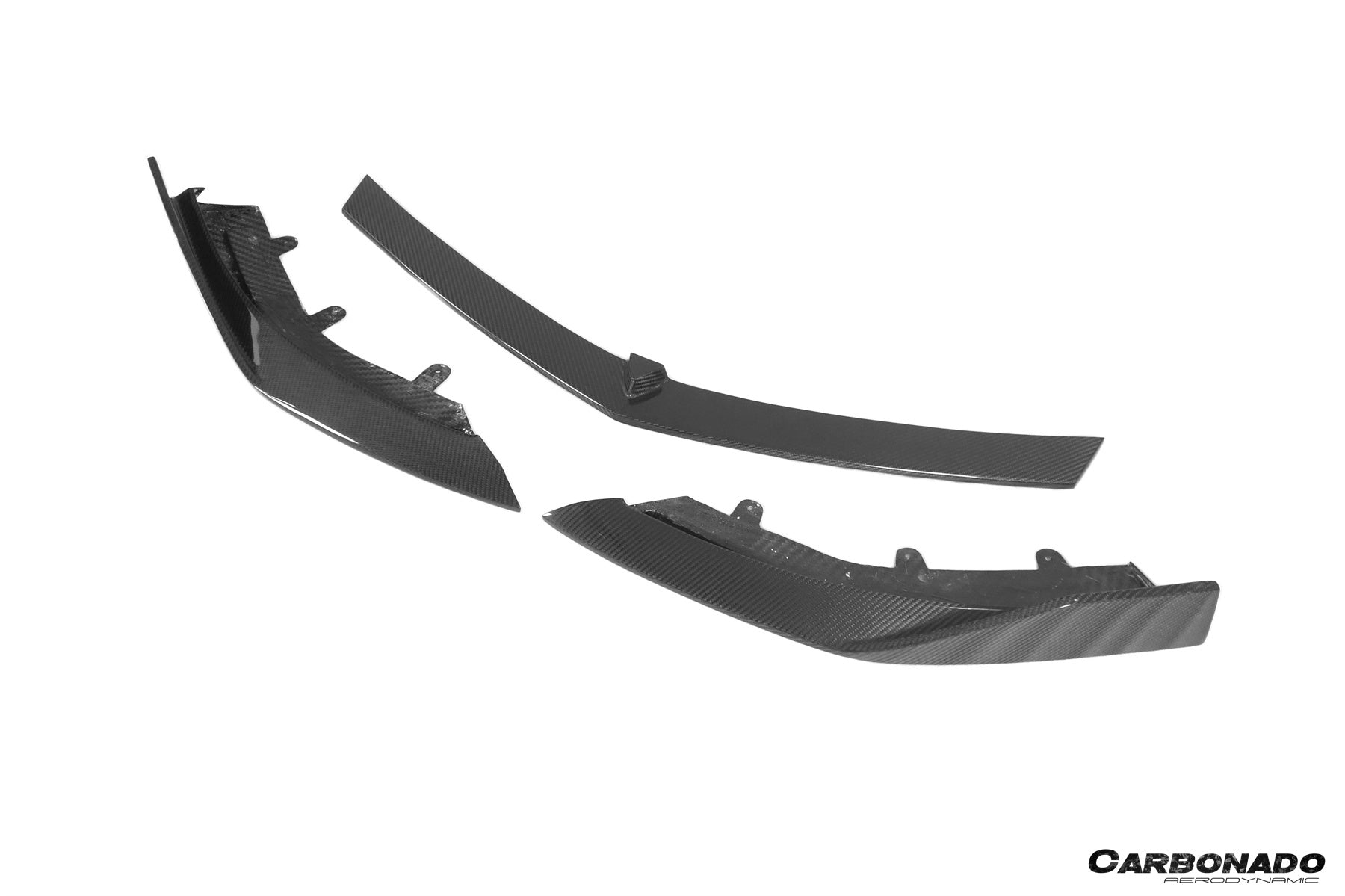 Carbonado 2020-2023 McLaren GT WP Style DRY Carbon Fiber Front Lip