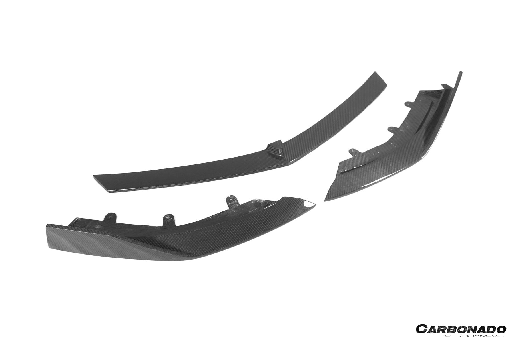 Carbonado 2020-2023 McLaren GT WP Style DRY Carbon Fiber Front Lip