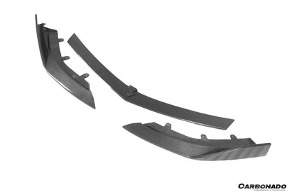 Carbonado 2020-2023 McLaren GT WP Style DRY Carbon Fiber Front Lip