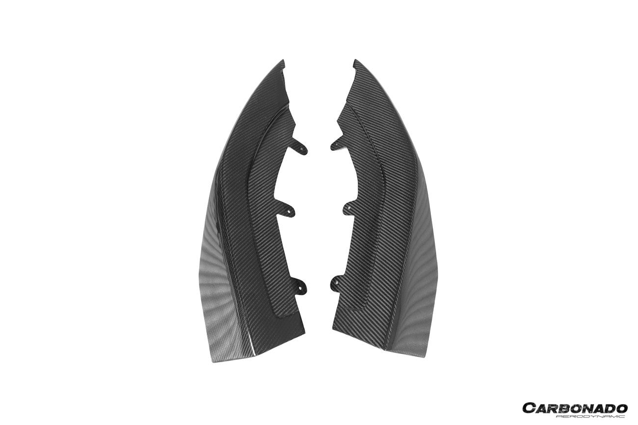 Carbonado 2020-2023 McLaren GT WP Style DRY Carbon Fiber Front Lip