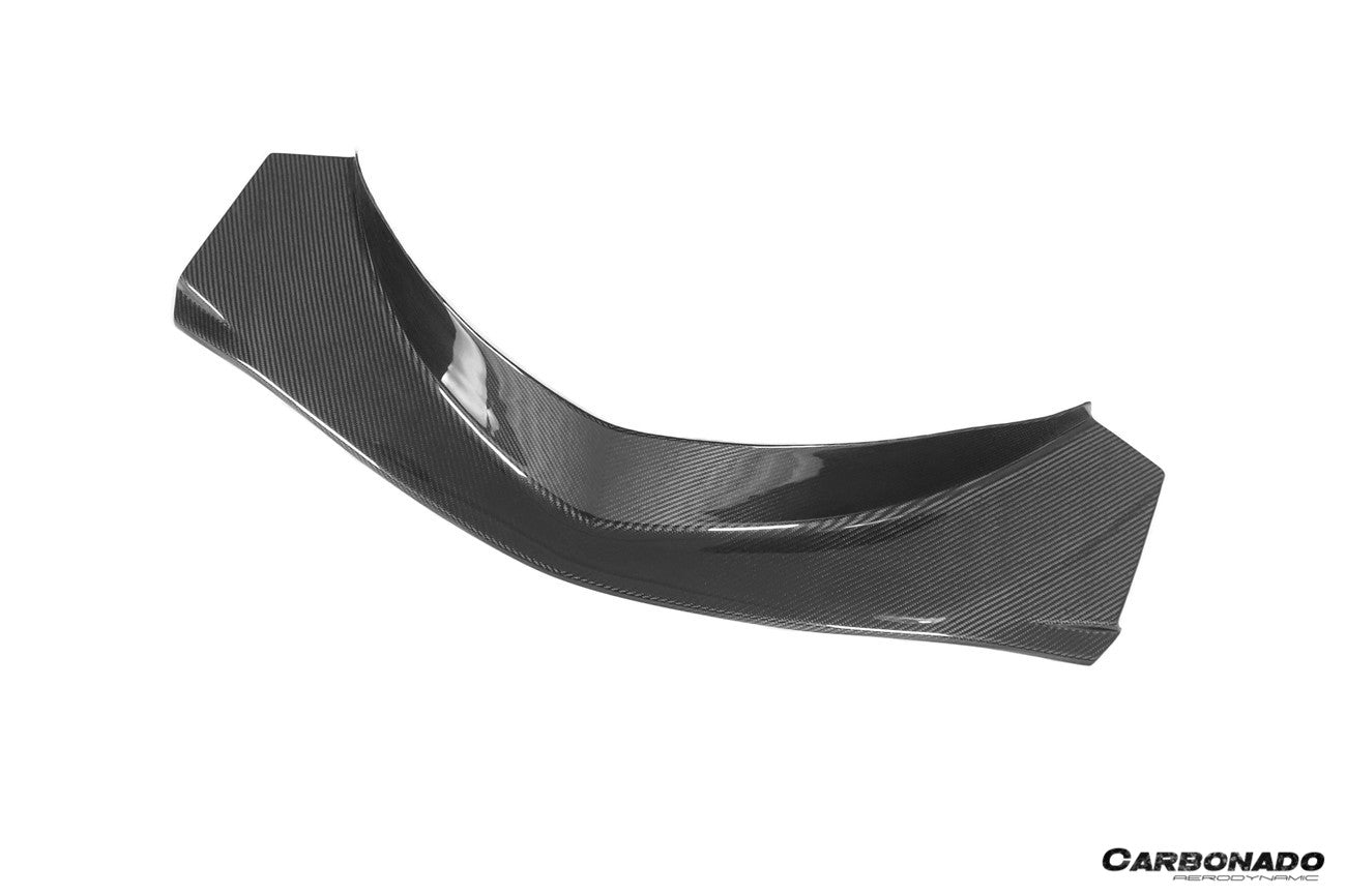 Carbonado 2020-2023 McLaren GT WP Style DRY Carbon Fiber Front Center Lip