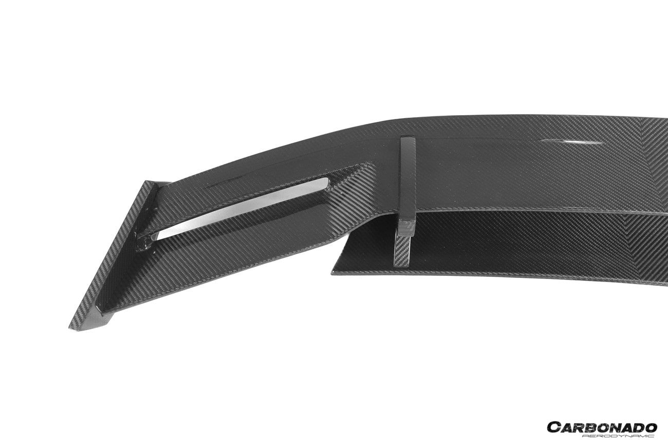Alerón GT de fibra de carbono seco estilo WP del McLaren GT Carbonado 2020-2023