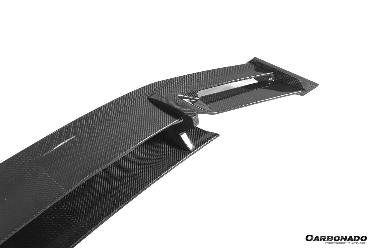 Alerón GT de fibra de carbono seco estilo WP del McLaren GT Carbonado 2020-2023