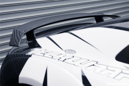 Carbonado 2016-2025 Audi R8 GEN2 Coupe ONLY GT Style Carbon Fiber Trunk Wing with Base