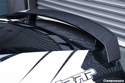 Carbonado 2016-2025 Audi R8 GEN2 Coupe ONLY GT Style Carbon Fiber Trunk Wing with Base