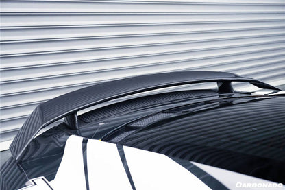 Carbonado 2016-2025 Audi R8 GEN2 Coupe ONLY GT Style Carbon Fiber Trunk Wing with Base