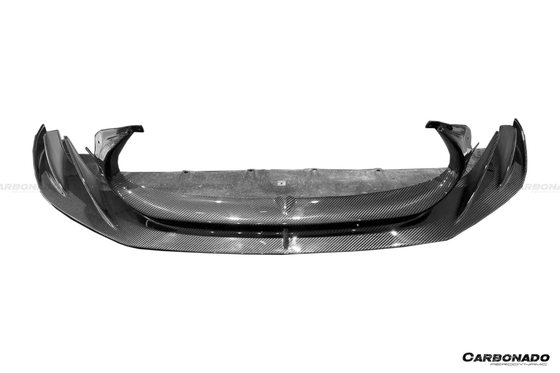 Carbonado 2020-2024 Maserati MC20 MSY Style DRY Carbon Fiber Front Lip