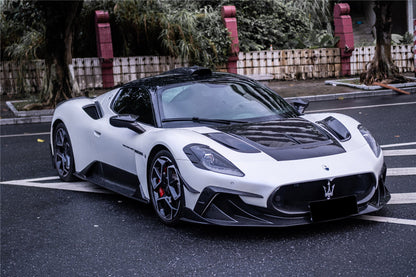 Carbonado 2020-2024 Maserati MC20 MSY Style DRY Carbon Fiber Front Hood