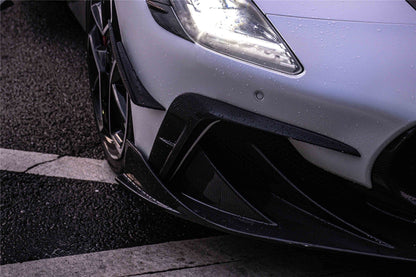 Carbonado 2020-2024 Maserati MC20 MSY Style DRY Carbon Fiber Front Bumper Vents