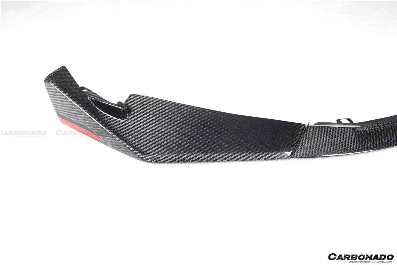 Carbonado 2021-UP BMW M3 G80 G81 M4 G82   G83 CSL Style Dry Carbon Fiber Fornt Lip