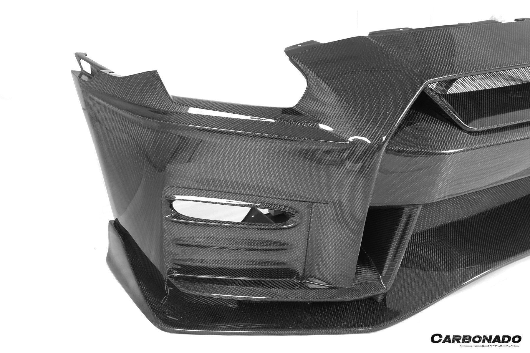 Carbonado 2017-2023 Nissan GTR R35 EBA NISMO Style Front Bumper