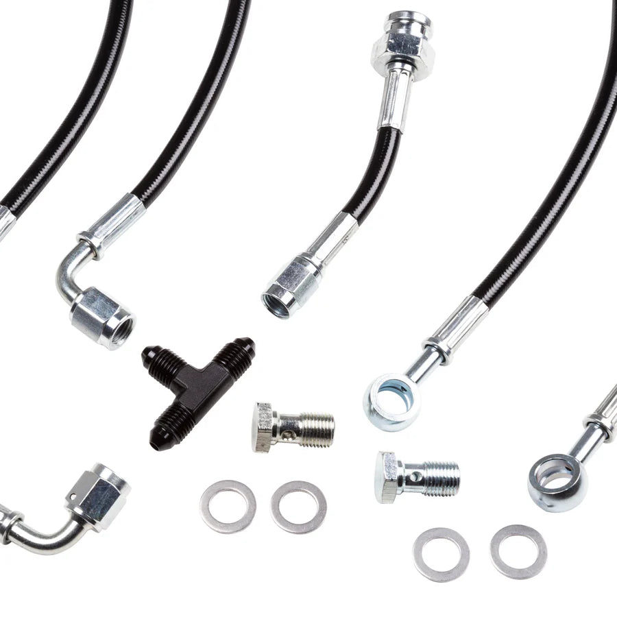 Chase Bays Caliper Brake Lines - Front & Rear Lines (89-05 Mazda Miata MX-5 NA/NB)