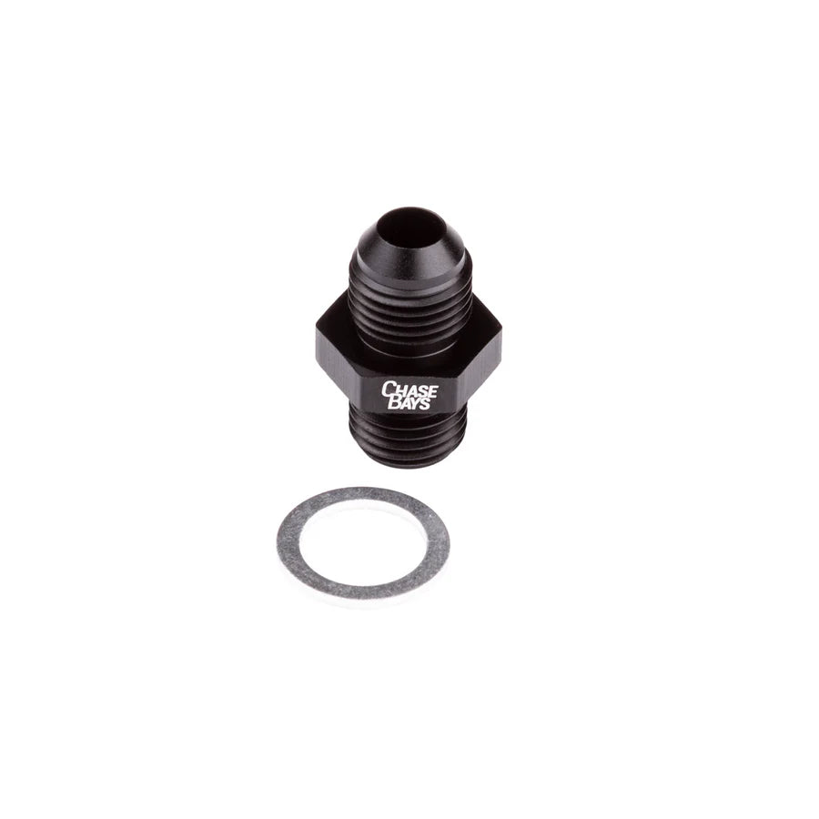Chase Bays 14x1.5 to 6AN Adapter w/Aluminum Crush Washer