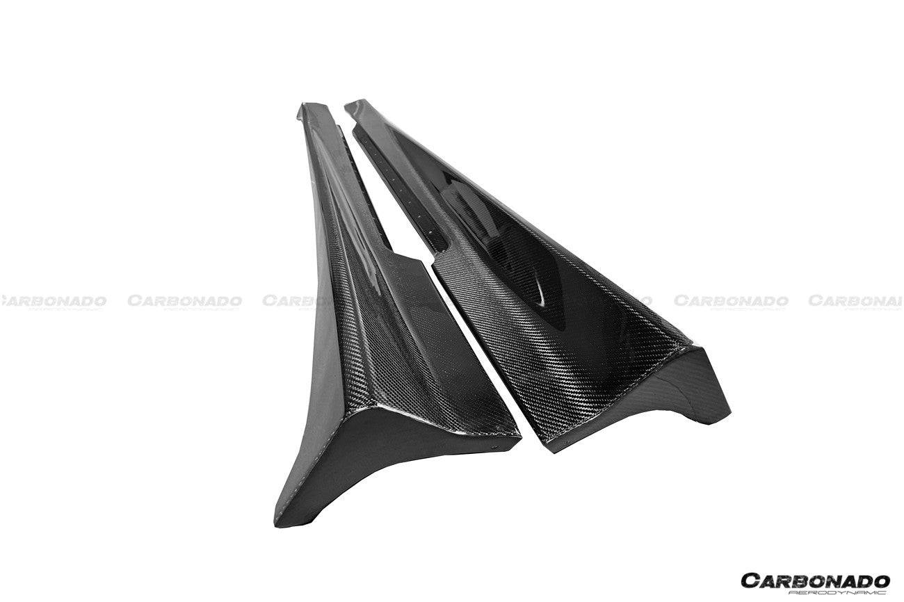 Carbonado OEM Style Carbon Fiber Side Skirts | 2010-2015 Chevrolet Camaro