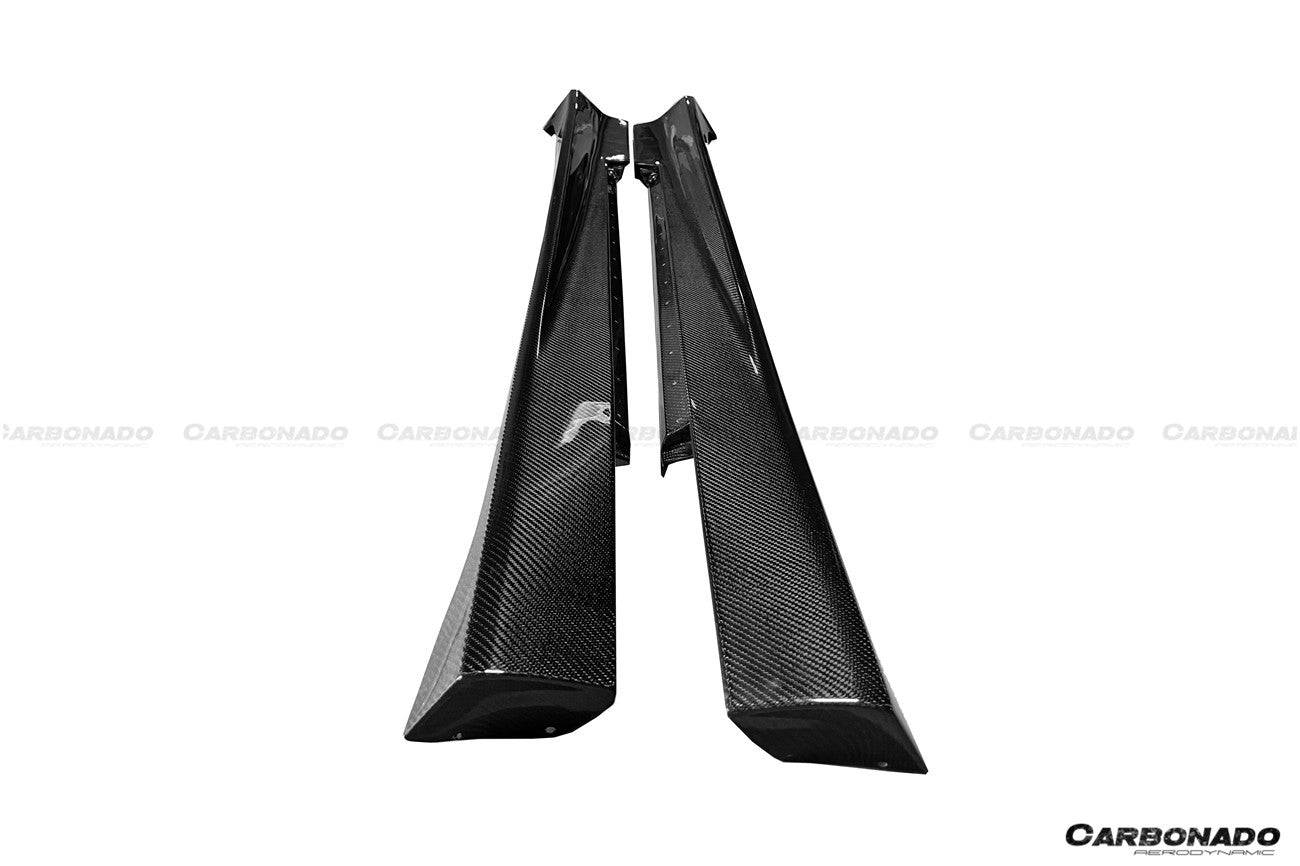 Carbonado OEM Style Carbon Fiber Side Skirts | 2010-2015 Chevrolet Camaro